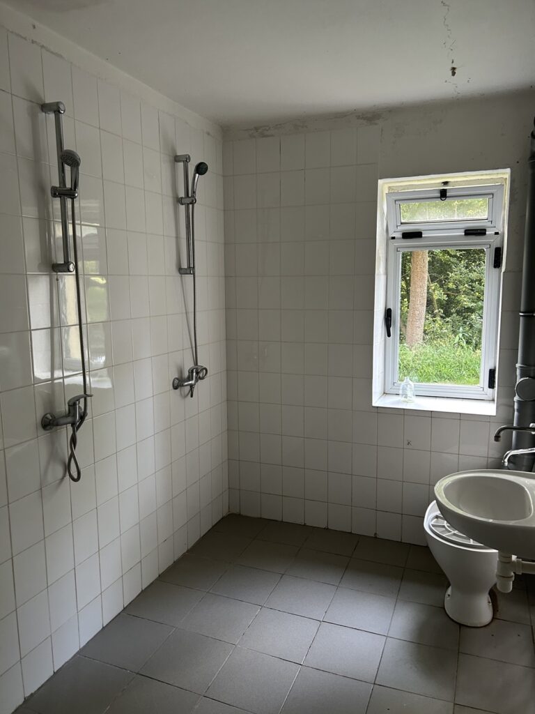 Oprava kabin po povodni