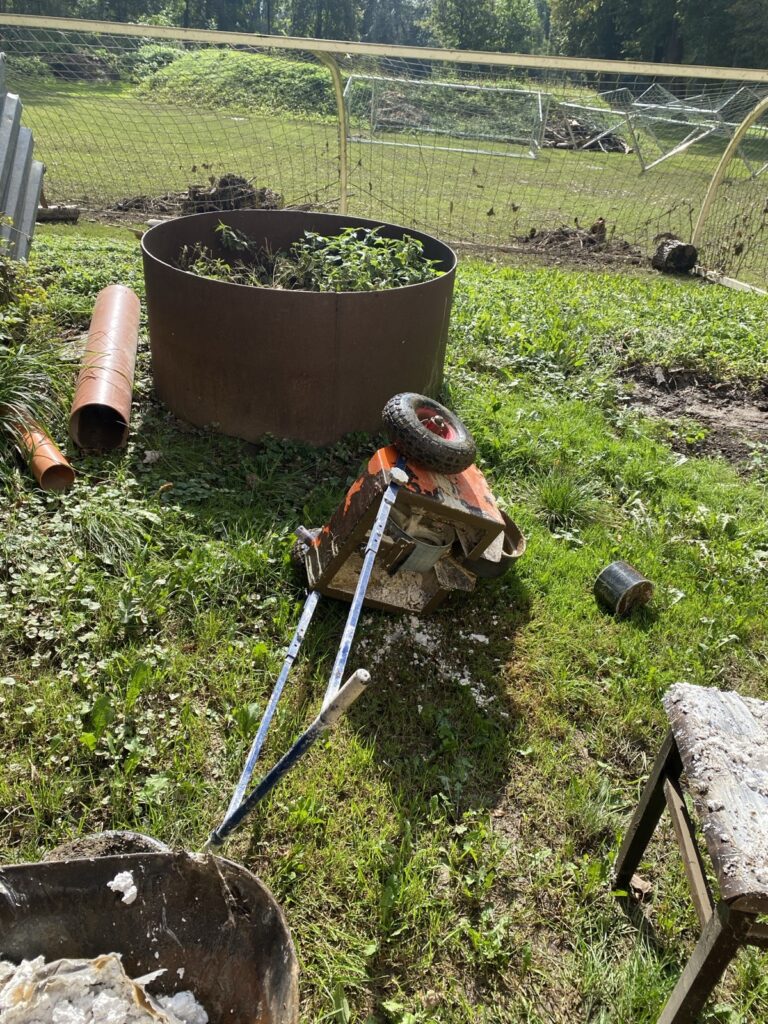 Povodeň na hřišti