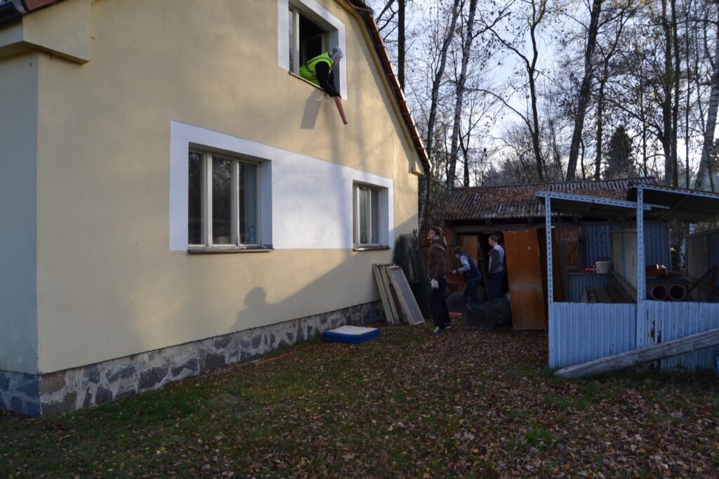 Rekonstrukce kabin — půda a okna