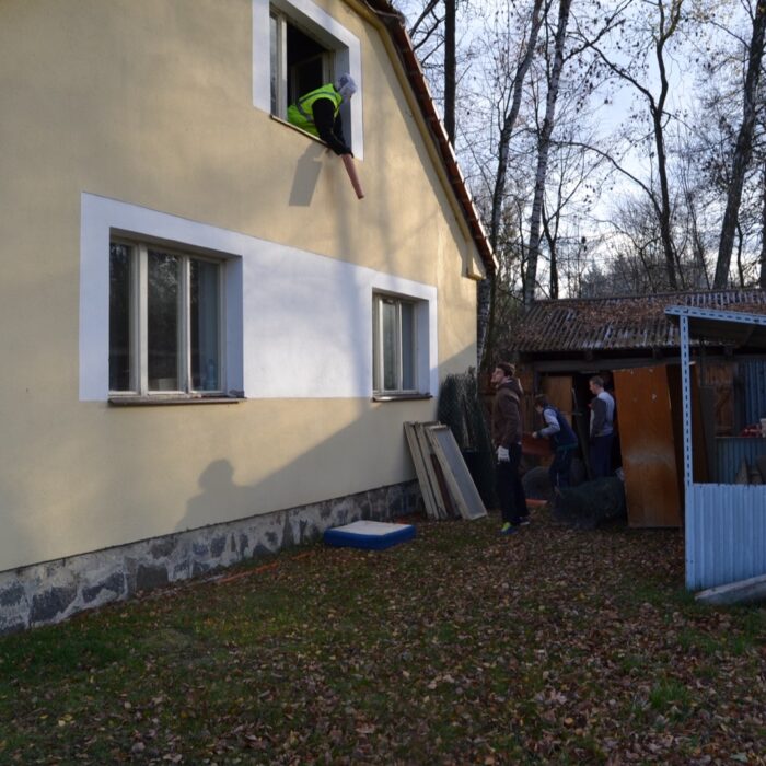 Rekonstrukce kabin — půda a okna