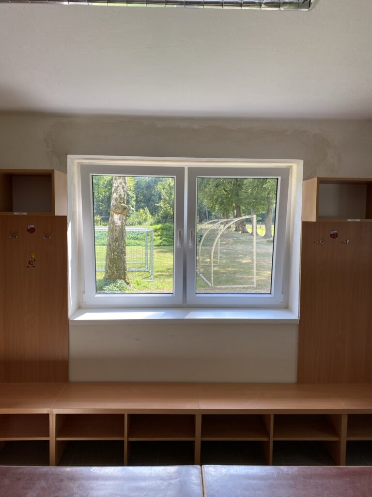 Rekonstrukce kabin — půda a okna