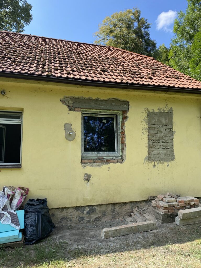 Rekonstrukce kabin — půda a okna